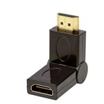 Ficha técnica e caractérísticas do produto Adaptador HDMI Macho X HDMI Fêmea 360º - Cidosuporte