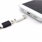 Ficha técnica e caractérísticas do produto Adaptador Micro USB/8 Pinos para USB Tipo C 3.0 - Compatível com Zenfone 3 Max 5.2 ZC520TL