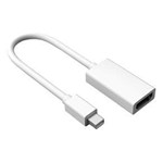 Ficha técnica e caractérísticas do produto Adaptador Mini Displayport(Macho) X HDMI(Fêmea)