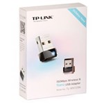 Ficha técnica e caractérísticas do produto Adaptador Nano TP-Link USB Wireless N de 150Mbps TL-WN725N