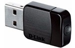 Ficha técnica e caractérísticas do produto Adaptador Nano Wireless USB D-Link DWA-171 AC600Dual Band
