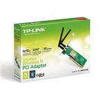 Ficha técnica e caractérísticas do produto Adaptador Pci Wireless N 300mbps Tl-wn851nd Tp-link