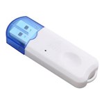 Ficha técnica e caractérísticas do produto Adaptador Receptor Audio Bluetooth Veicular Som Residencial DVD USB Universal Estereo Alcance 10m