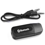 Ficha técnica e caractérísticas do produto Adaptador Receptor Bluetooth USB Música/carro P2 Bt-163