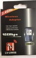 Ficha técnica e caractérísticas do produto Adaptador Receptor Wireless Wi-Fi 950Mbps Usb