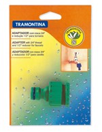 Ficha técnica e caractérísticas do produto Adaptador Rosca 3/4 Polegadas Redução de 1/2 Polegadas Tramontina