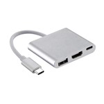 Ficha técnica e caractérísticas do produto Adaptador Tipo C para HDMI USB 3.0 Tomate MTC-7106