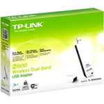 Ficha técnica e caractérísticas do produto Adaptador TP-Link USB Wireless Dual Band N600 TL-WDN3200