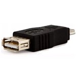 Ficha técnica e caractérísticas do produto Adaptador USB 2.0 (Fêmea) > Mini USB (Macho) MD9 - 6636