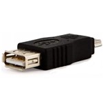 Ficha técnica e caractérísticas do produto Adaptador USB 2.0 (Fêmea) Mini USB (Macho) MD9 - 6636