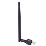 Ficha técnica e caractérísticas do produto Adaptador USB 2.0 Wireless 802.IIN Wi-fi 600mbps - Oksn