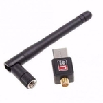 Ficha técnica e caractérísticas do produto Adaptador Wireless USB Wi-Fi Com Antena