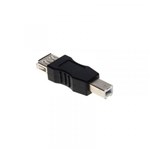 Ficha técnica e caractérísticas do produto Adaptador USB a Femea X B Macho - Wincabos