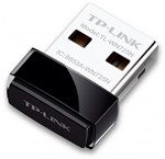 Ficha técnica e caractérísticas do produto Adaptador USB TP-Link TL-WN725N Wireless Nano - 150 Mbps