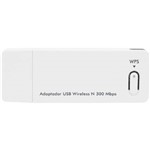 Adaptador Usb Wireless Intelbras Wbn300 N 300mbps - Wbn300 Branco