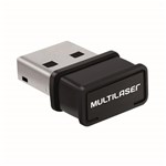 Ficha técnica e caractérísticas do produto Adaptador USB Wireless Multilaser 150Mbps - RE035