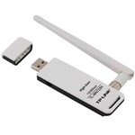 Ficha técnica e caractérísticas do produto Adaptador USB Wireless TL-WN722N 150MBPS 2 Antenas - TP-Link