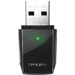 Ficha técnica e caractérísticas do produto Adaptador Wireless TP-Link USB 2.0 AC600 Archer T2U