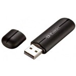 Ficha técnica e caractérísticas do produto Adaptador Wireless - USB 2.0 - D-Link N 150 - Preto - DWA-123