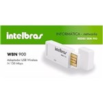 Ficha técnica e caractérísticas do produto Adaptador Wireless Usb 150mbps Intelbrás Wbn900