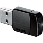 Ficha técnica e caractérísticas do produto Adaptador Wireless USB DWA-171 Preto D-Link - D-Link
