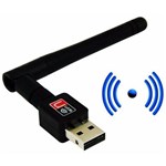 Ficha técnica e caractérísticas do produto Adaptador Receptor Wireless USB Wifi 600 Mbps