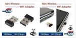 Ficha técnica e caractérísticas do produto Adaptador Wireless Usb Wifi Nano Rede Sem Fio 150mbps - 7893590574739