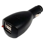 Ficha técnica e caractérísticas do produto Adaptador ZIP-LINQ Veicular C/ 2 Saídas USB P/ Palms, Câmeras - PWRDCD