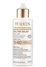 Ficha técnica e caractérísticas do produto Adcos Filtro Solar Fps40 Fluid Tonalizante Peach 50ml