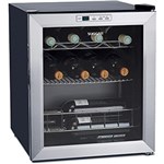 Ficha técnica e caractérísticas do produto Adega Climatizada Suggar Lyon 13 Garrafas Resfriamento por Compressor - Inox