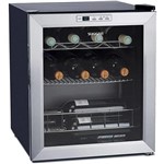 Ficha técnica e caractérísticas do produto Adega Climatizada Suggar Lyon 127v 13 Garrafas Resfriamento por Compressor - Inox