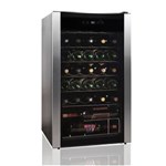 Ficha técnica e caractérísticas do produto Adega de Vinhos Easy Cooler Inox 34 Garrafas com Controle Digital de Temperatura