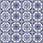 Adesivo de Azulejo Lisboa 15x15 Cm com 36 Un