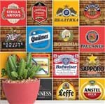 Ficha técnica e caractérísticas do produto Adesivo de Azulejo Marcas de Cerveja 2