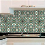 Ficha técnica e caractérísticas do produto Adesivo de Azulejo Marrocos 24 Peças - 15 X 15 Cm