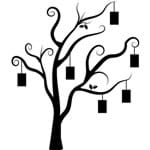 Ficha técnica e caractérísticas do produto Adesivo de Parede Árvore 13 - 90x76,5cm