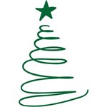 Ficha técnica e caractérísticas do produto Adesivo de Parede - Árvore de Natal 4