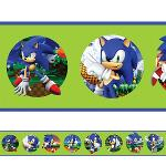Ficha técnica e caractérísticas do produto Adesivo De Parede Faixa Sonic 1