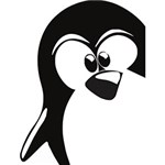 Ficha técnica e caractérísticas do produto Adesivo de Parede Pinguim de Geladeira Kapos Preto (22x30cm)