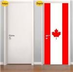 Ficha técnica e caractérísticas do produto Adesivo de Porta Bandeira do Canadá (0,80m X 2,10m)
