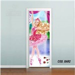 Adesivo de Porta Barbie Sapatilhas Magica #02