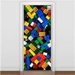 Ficha técnica e caractérísticas do produto Adesivo de Porta Brinquedo Lego