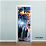 Ficha técnica e caractérísticas do produto Adesivo de Porta uma Aventura LEGO #01