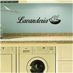 Ficha técnica e caractérísticas do produto Adesivo Decorativo de Parede - Lavanderia 4 - Amarelo