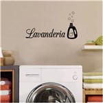 Ficha técnica e caractérísticas do produto Adesivo Decorativo de Parede - Lavanderia 3 - Amarelo