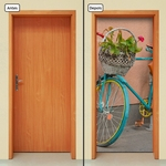 Ficha técnica e caractérísticas do produto Adesivo Decorativo de Porta - Bicicleta - 963cnpt