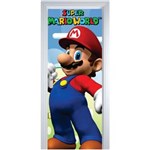 Ficha técnica e caractérísticas do produto Adesivo Decorativo de Porta - Mario World - G - G