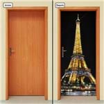 Ficha técnica e caractérísticas do produto Adesivo Decorativo de Porta - Torre Eiffel - Paris - 008cnpt