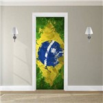 Adesivo Decorativo para Porta Brasil - 089