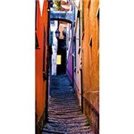 Adesivo Decorativo para Porta Italia Urban Preto / Branco (210x95cm)